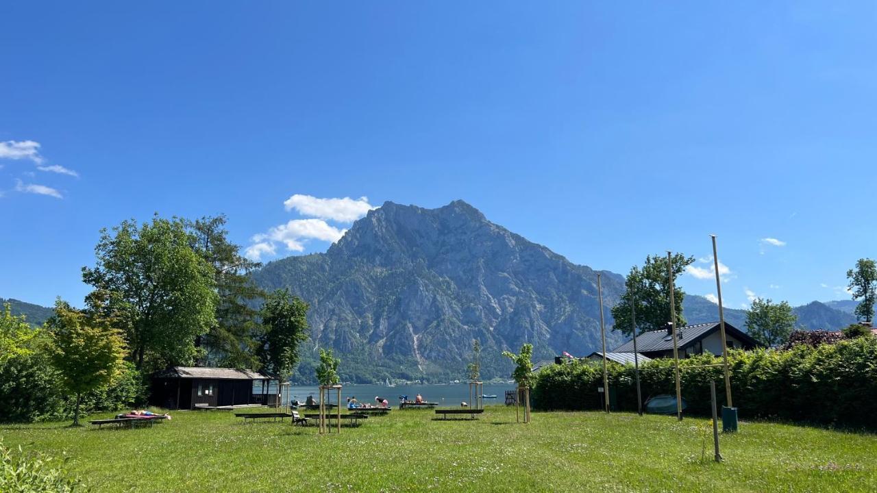 Ferienhaus Traunsteinblick Nachdemsee Buitenkant foto